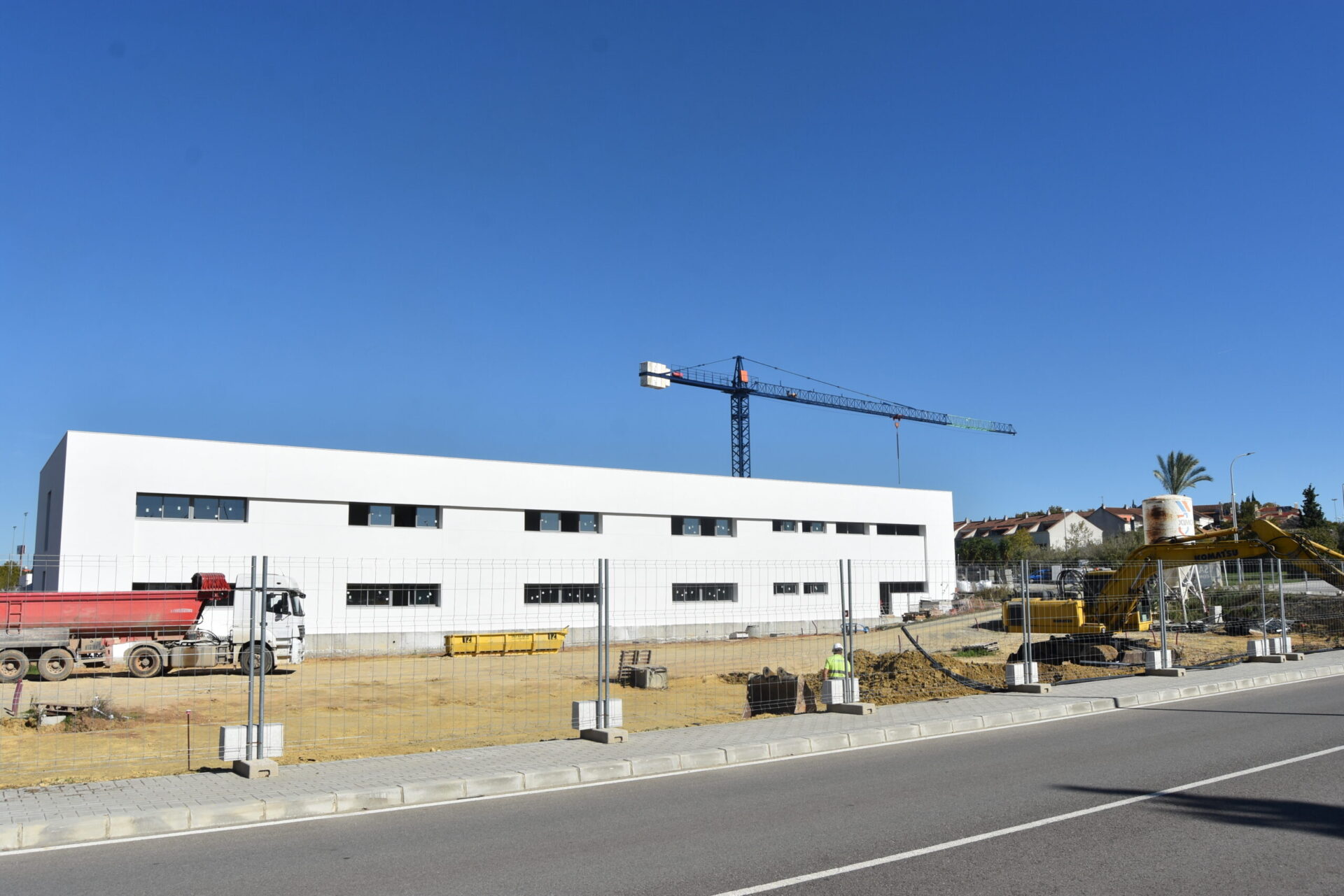 Las obras del primer edificio de la Universidad CEU Fernando III finalizarán el próximo mes de enero