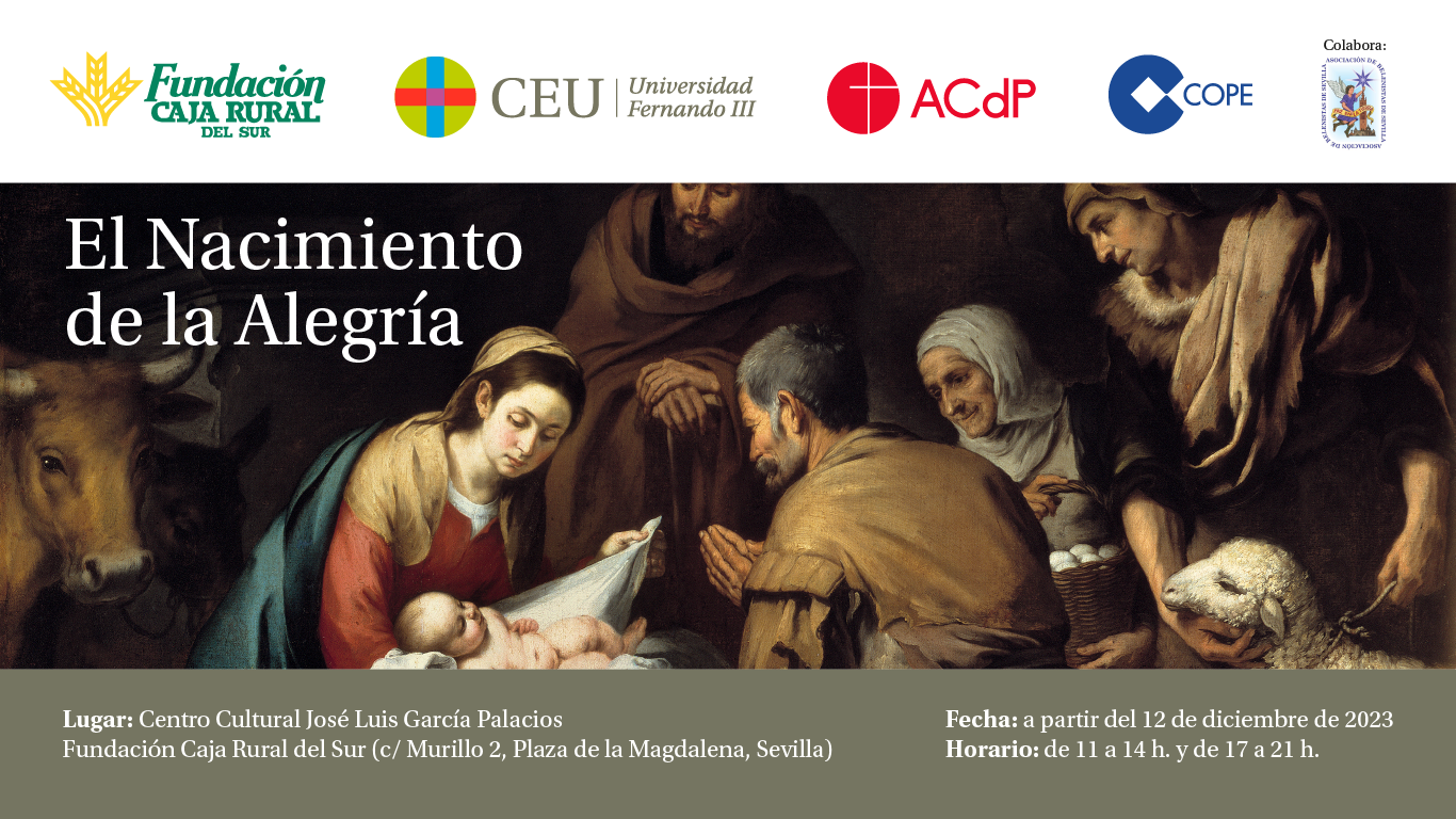 La Fundación Caja Rural del Sur acogerá mañana, 12 de diciembre, la inauguración y bendición del Nacimiento de la Alegría de la Universidad CEU Fernando III