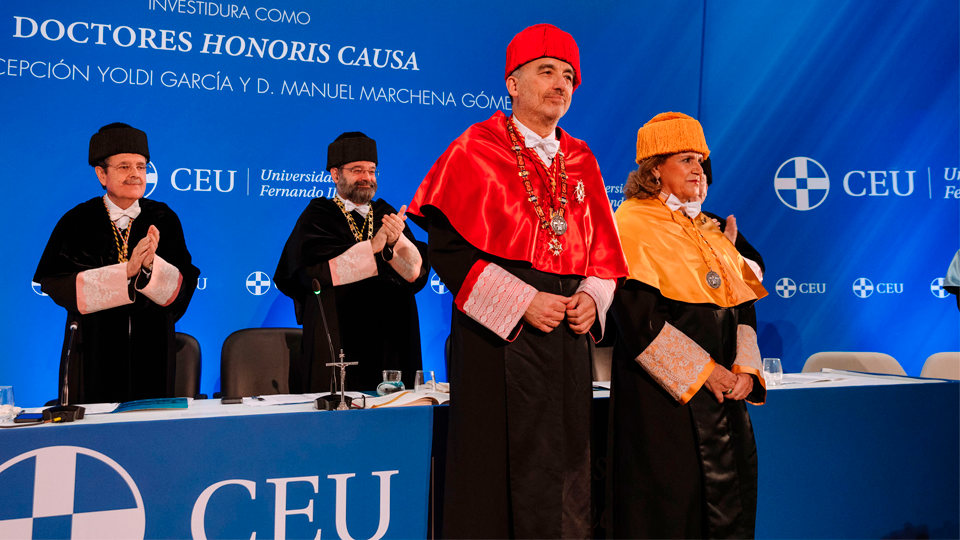 Primeros Honoris Causa en la Universidad CEU Fernando III