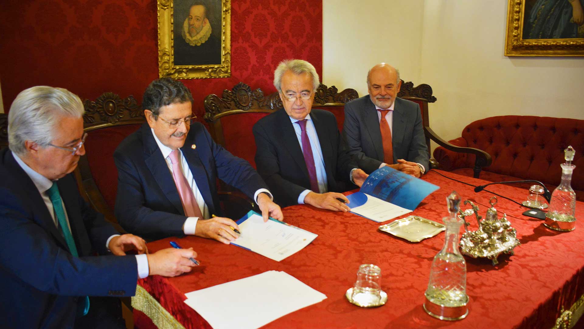 La Real Academia Sevillana de Buenas Letras y la CEU UF3 firman un convenio de colaboración