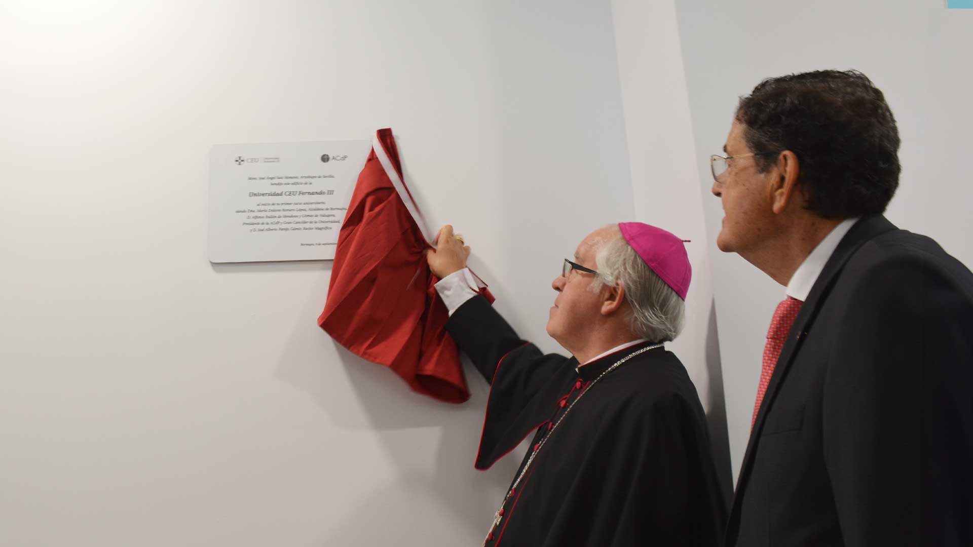 Bendición del nuevo edificio de la Universidad CEU Fernando III