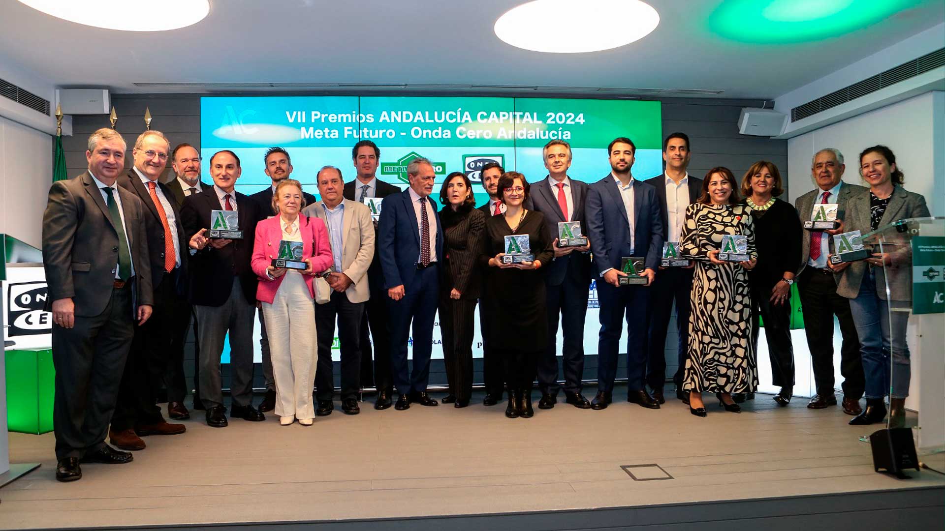 Premiados en los premios Andalucía Capital