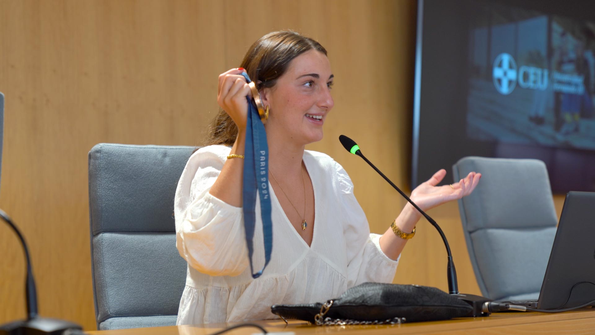Atleta olímpica Marina Garcia